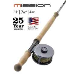 MISSION TWO-HANDED, 7-WEIGHT 11' FLY ROD