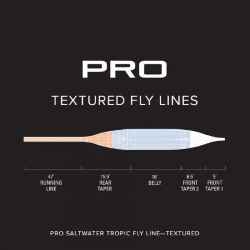 PRO SALTWATER TROPIC FLY LINE—TEXTURED